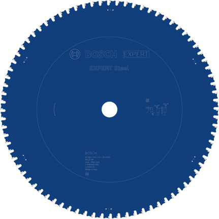 BoschEXPERT 钢制圆锯片，355 毫米 T80。